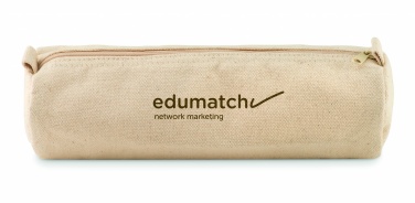 Logotrade promotional giveaway image of: Cotton Pencil case  320 gr/m²